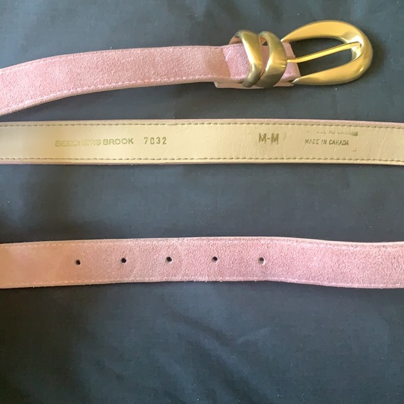Classy Chic Pastel Suede Belt - Picture 2 of 2